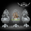 Hierarchs (Mercy, Truth and Regret) | HALO Miniature | 3D Printed 12K Resin | Black Remnant | 35mm Legion Scale