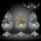 Hierarchs (Mercy, Truth and Regret) | HALO Miniature | 3D Printed 12K Resin | Black Remnant | 35mm Legion Scale