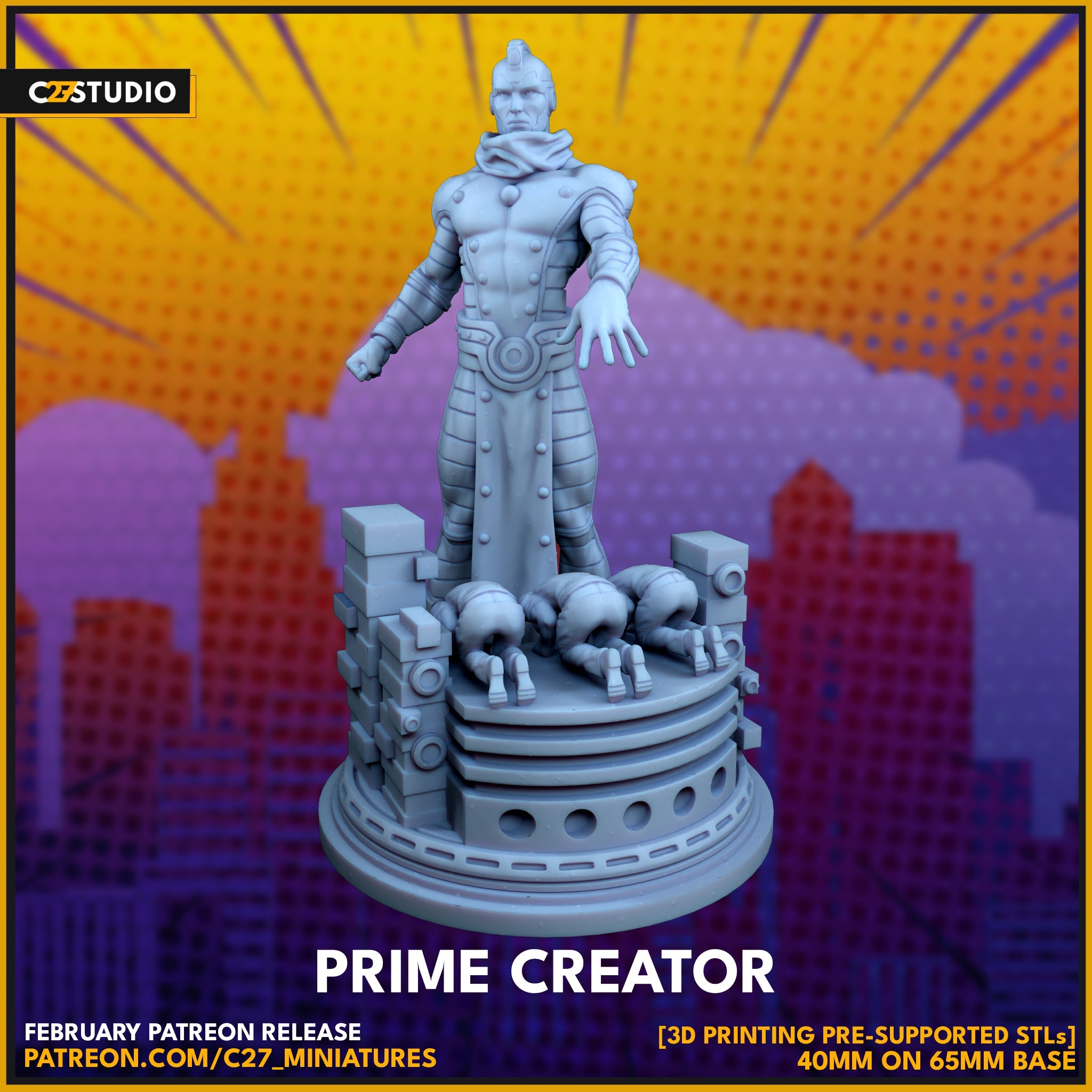 Prime Creator | Heroes | Sci-Fi Miniature | C27 Studio