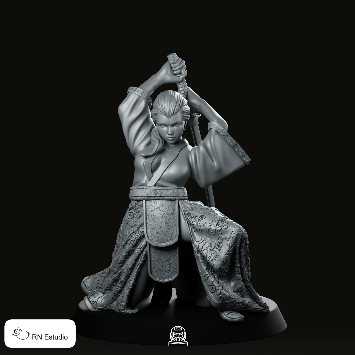 Hikaru Samurai Miniature