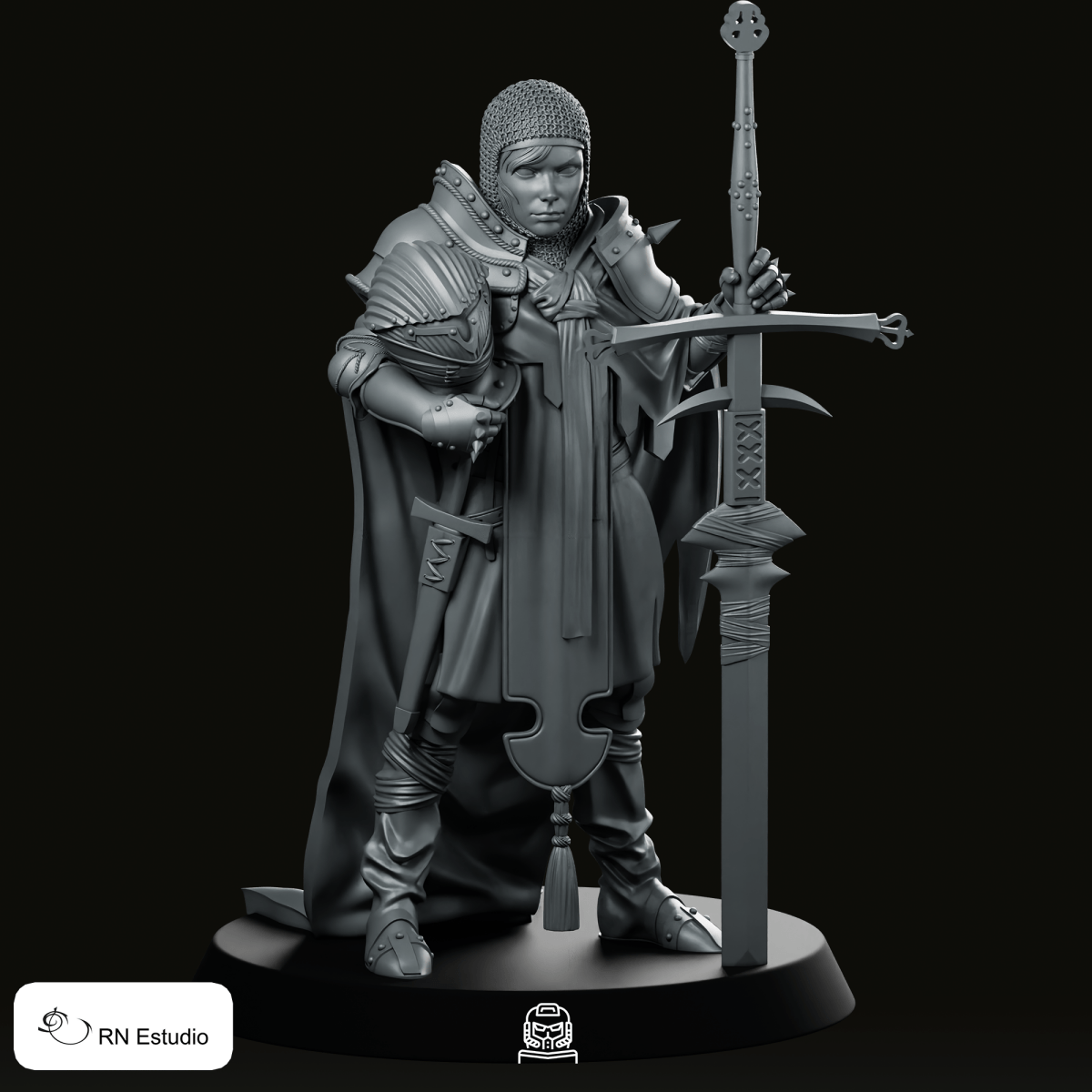Hildegund Warrior Miniature