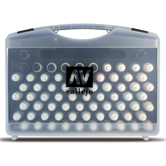 Vallejo Model Color Hobby Range Box Set (72 colours + 3 brushes + carry case)
