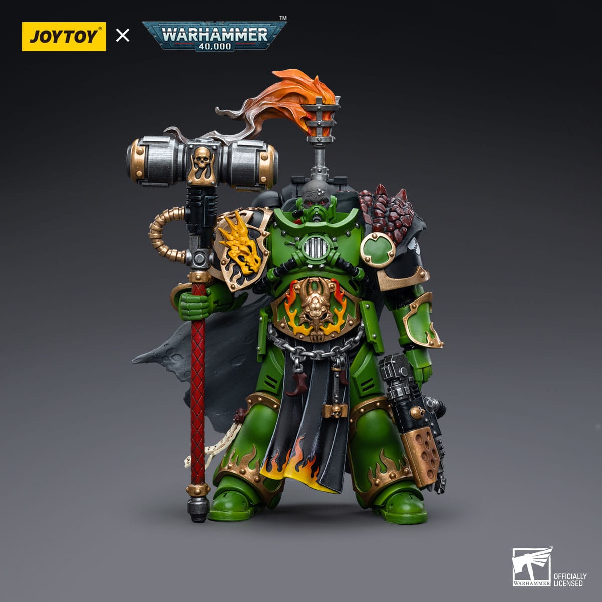 Joy Toy Salamanders Captain Adrax Agatone 12cm