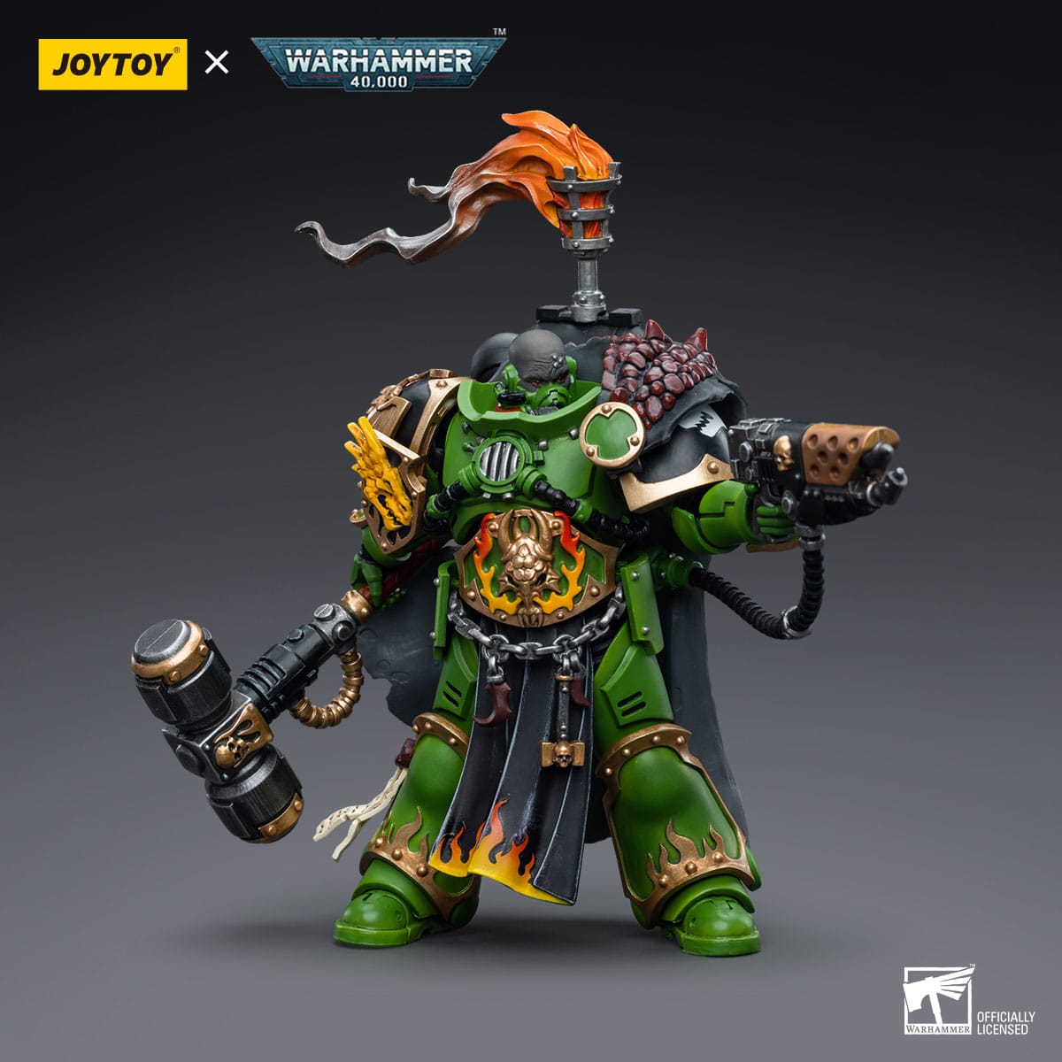 Joy Toy Salamanders Captain Adrax Agatone 12cm