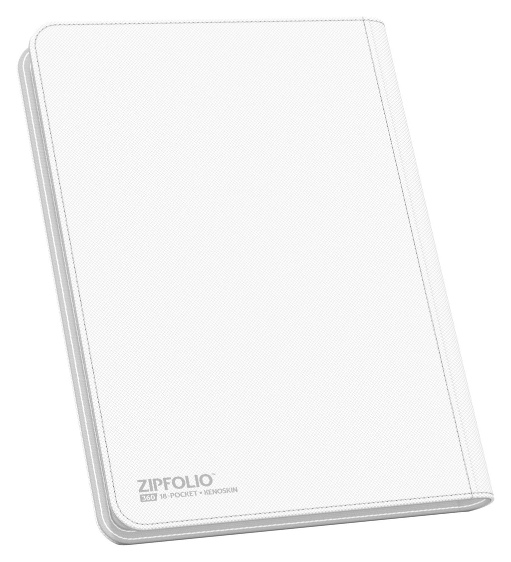 Ultimate Guard Zipfolio 360 18-Pocket Xenoskin - White