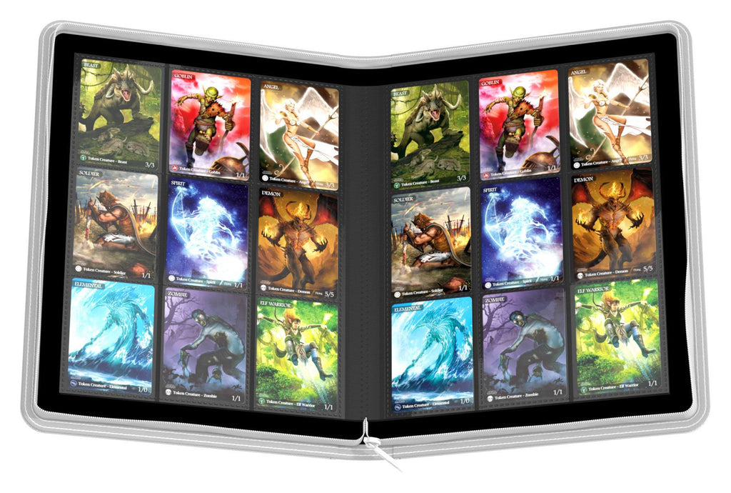 Ultimate Guard Zipfolio 360 18-Pocket Xenoskin - White