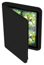 Ultimate Guard Zipfolio 160 8-Pocket Xenoskin - Black