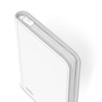 Ultimate Guard Zipfolio 160 8-Pocket Xenoskin - White