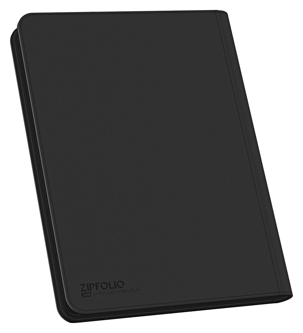 Ultimate Guard Zipfolio 320 16-Pocket Xenoskin - Black