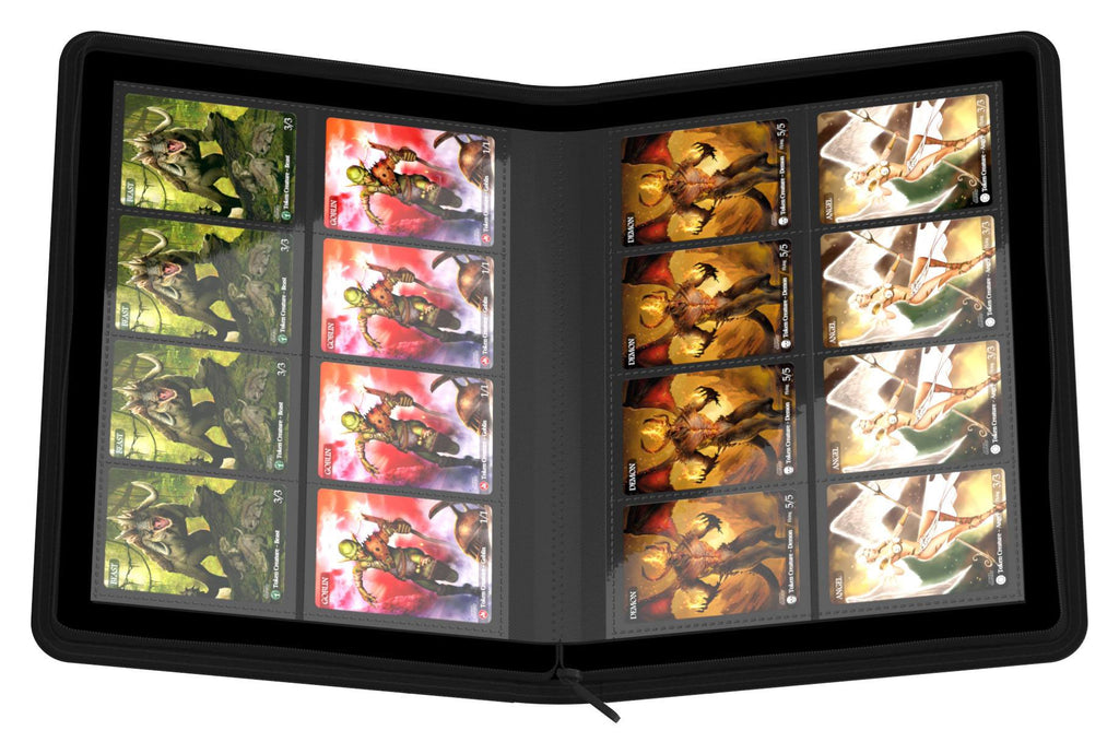 Ultimate Guard Zipfolio 320 16-Pocket Xenoskin - Black