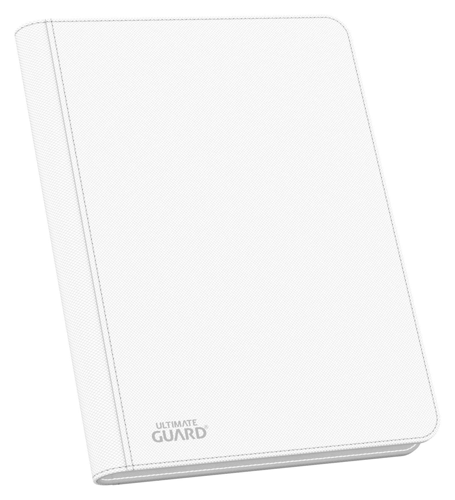 Ultimate Guard Zipfolio 320 16-Pocket Xenoskin - White