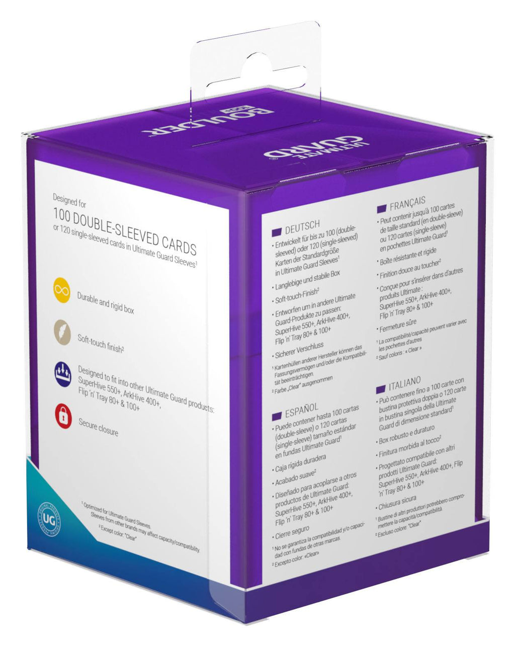 Ultimate Guard Boulder 100+ - Amethyst