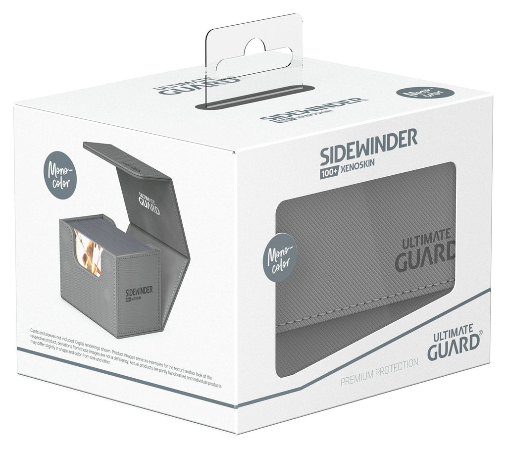 Ultimate Guard Sidewinder 100+ XenoSkin Monocolor Grey