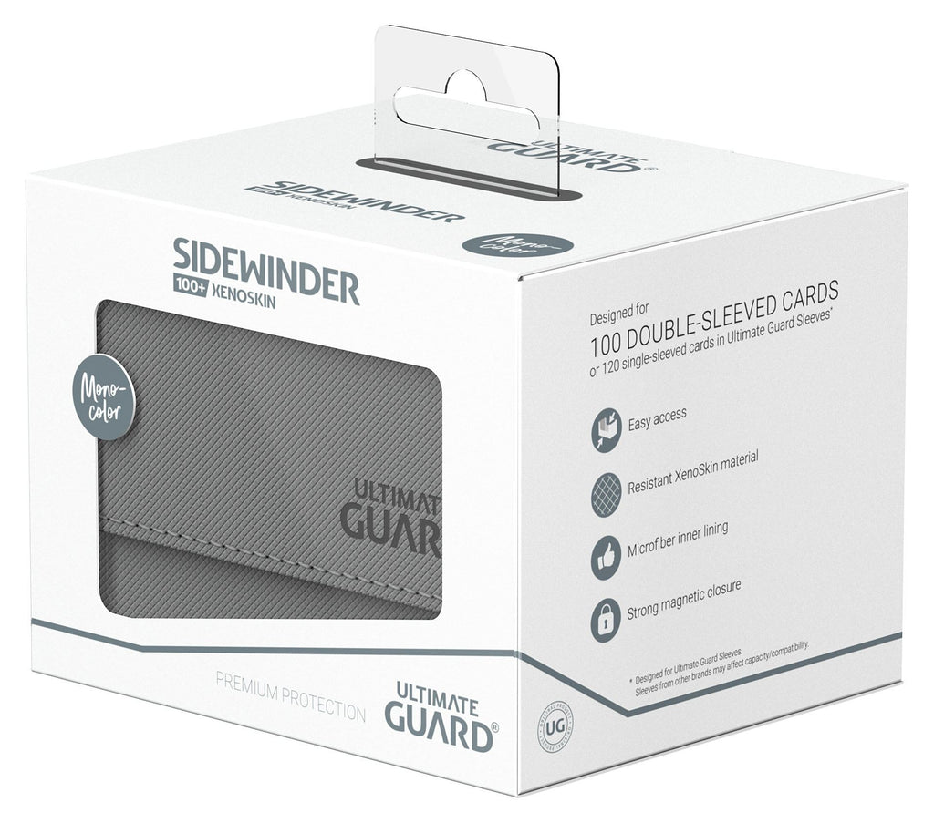 Ultimate Guard Sidewinder 100+ XenoSkin Monocolor Grey