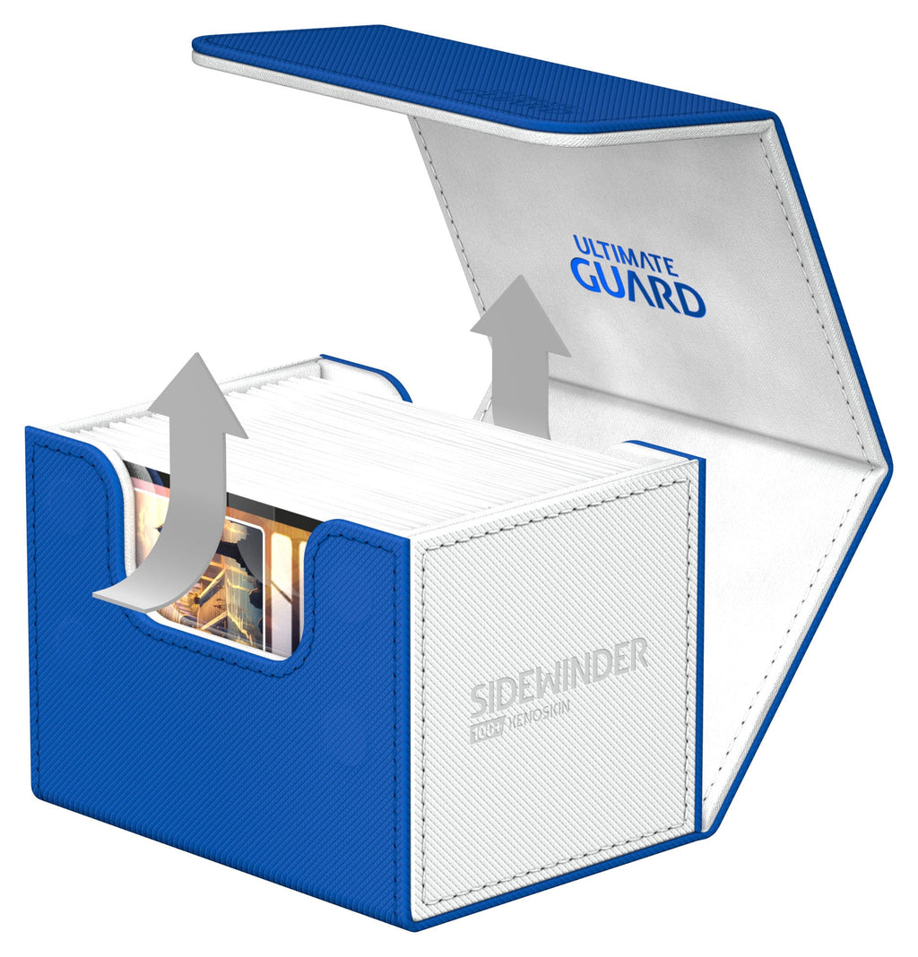 Ultimate Guard Sidewinder 100+ Xenoskin Synergy - White/Blue