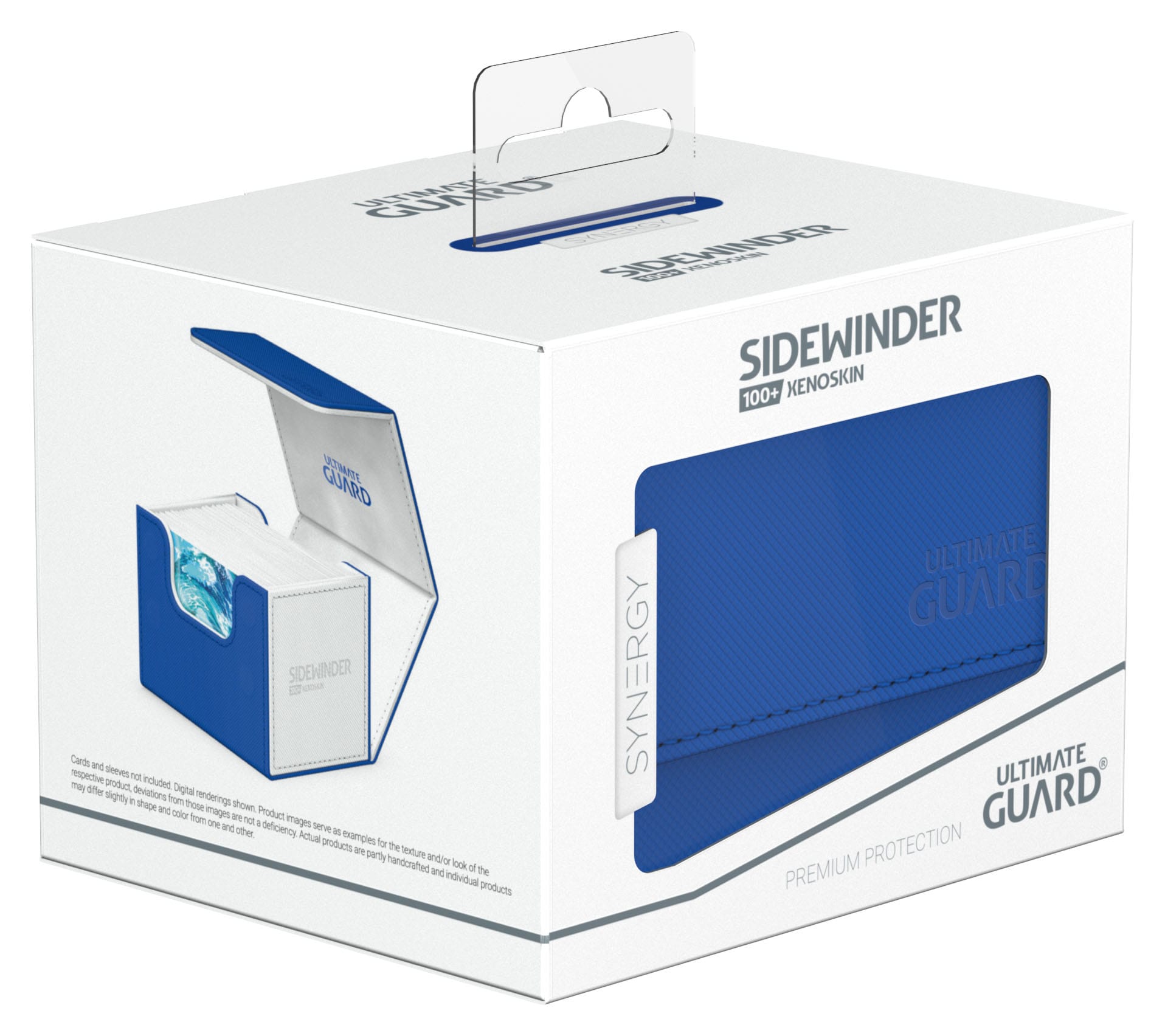 Ultimate Guard Sidewinder 100+ Xenoskin Synergy - White/Blue