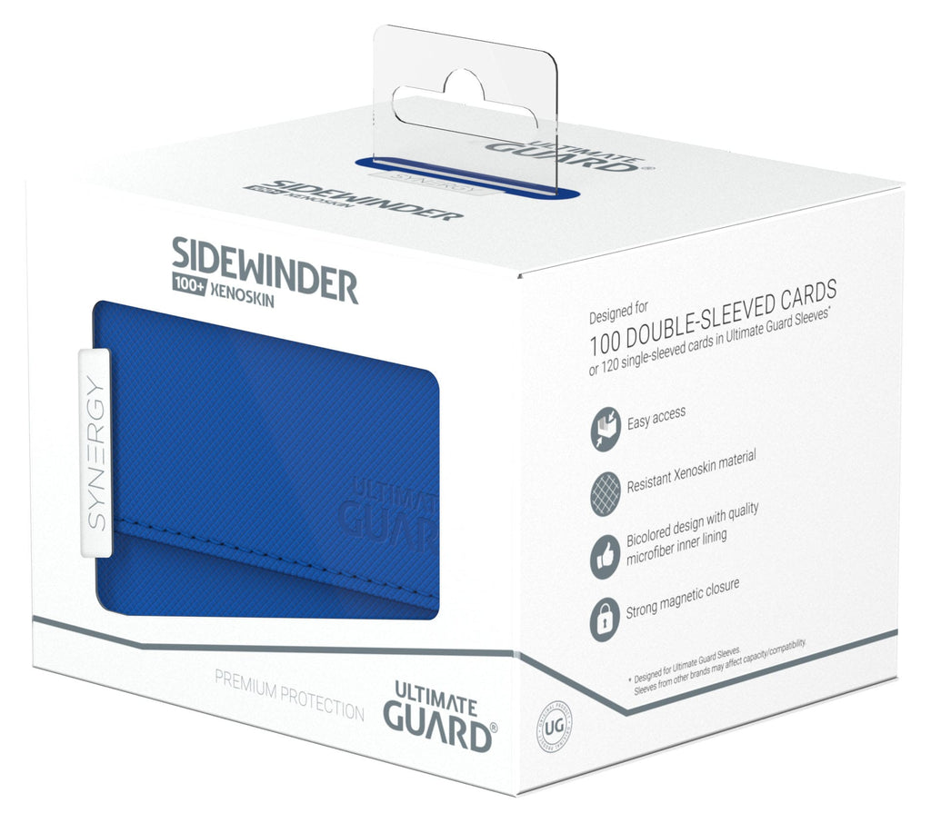 Ultimate Guard Sidewinder 100+ Xenoskin Synergy - White/Blue