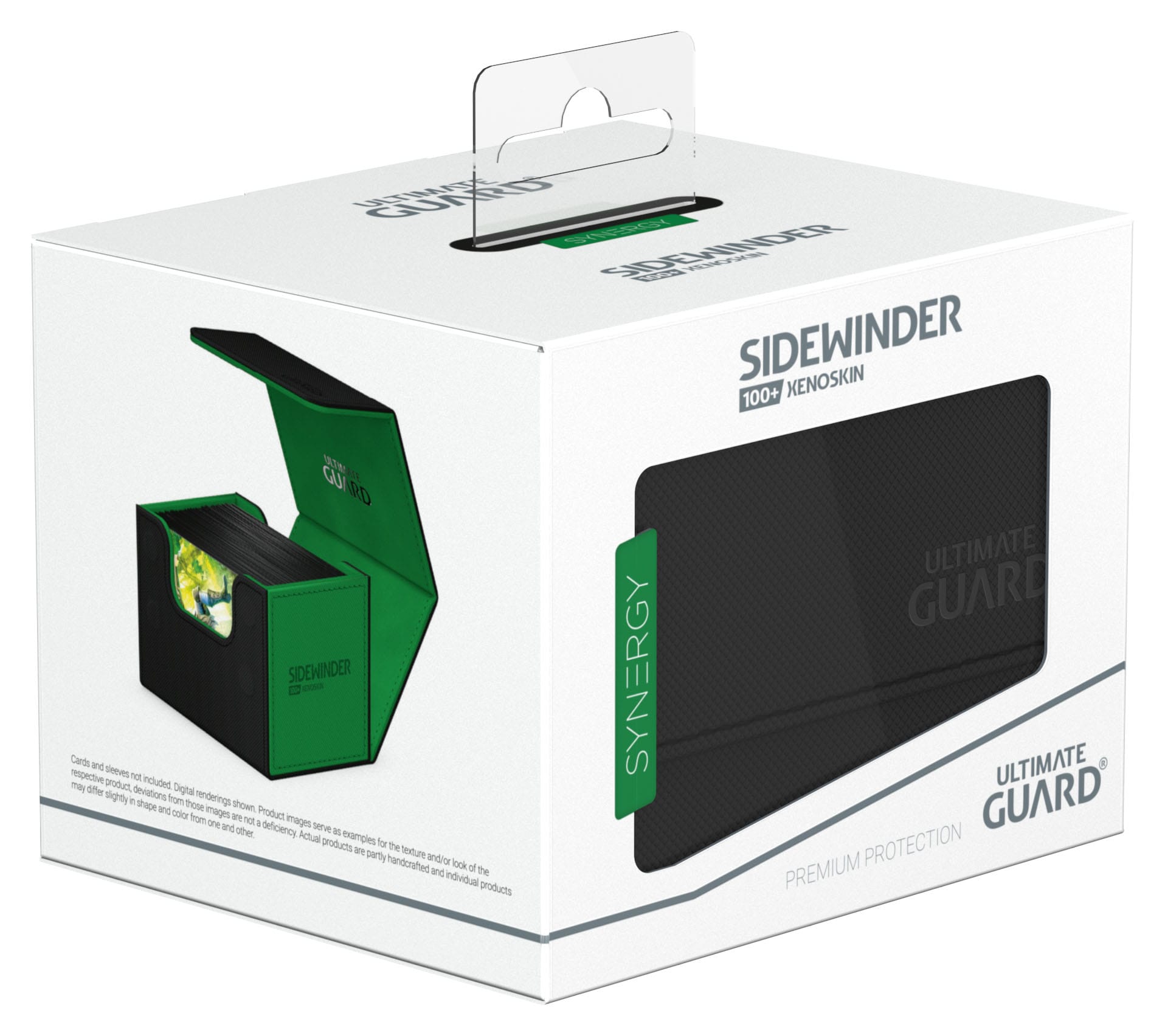 Ultimate Guard Sidewinder 100+ Xenoskin Synergy - Black/Green