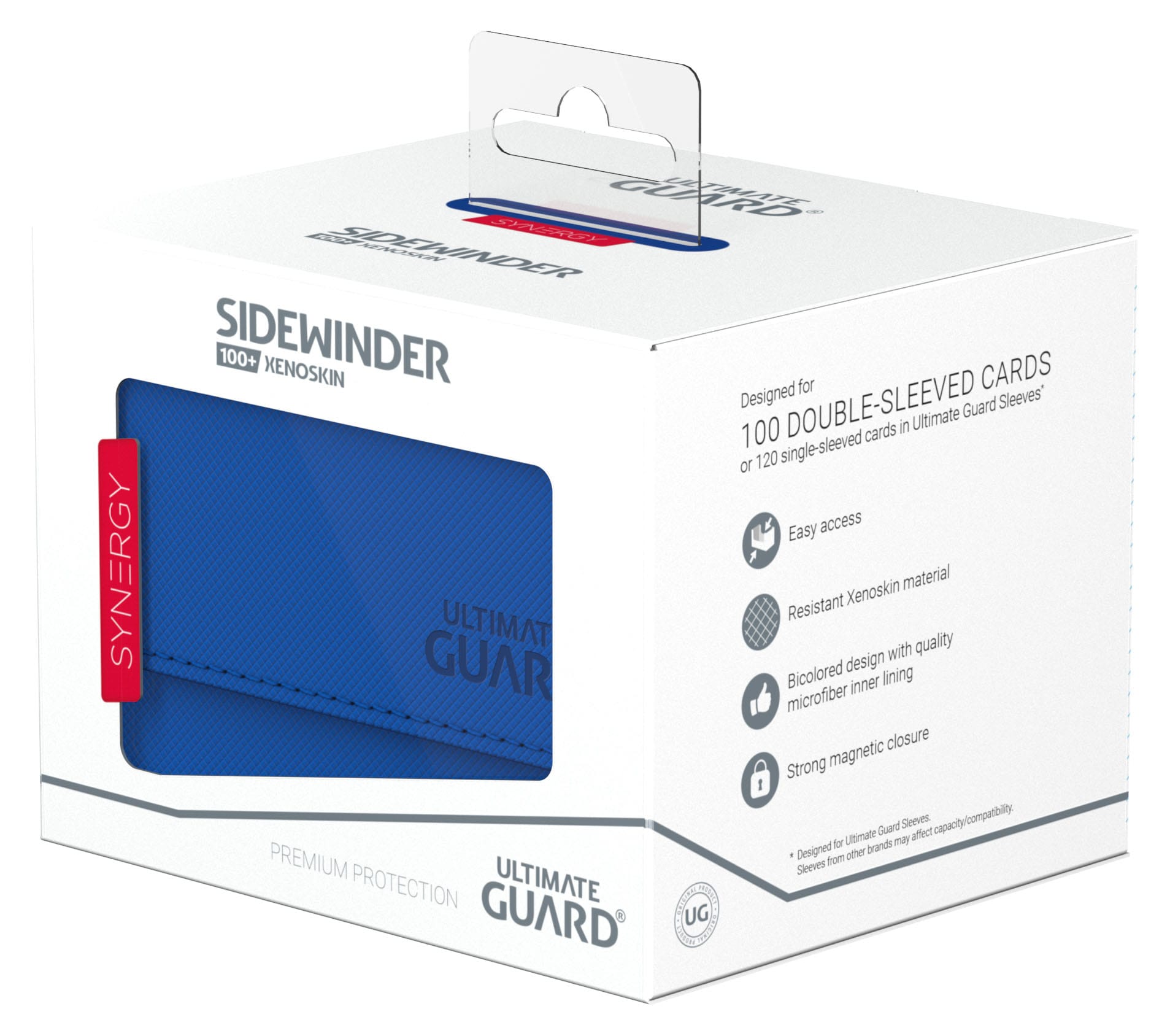 Ultimate Guard Sidewinder 100+ Xenoskin Synergy - Blue/Red