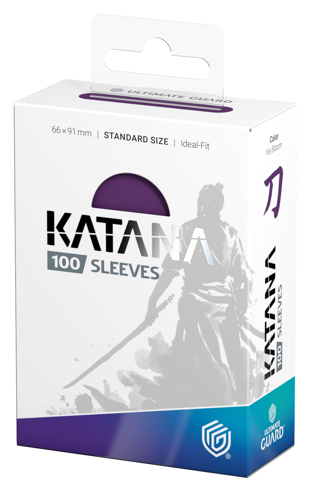Ultimate Guard Katana Sleeves Standard Size (100) - Iris Bloom