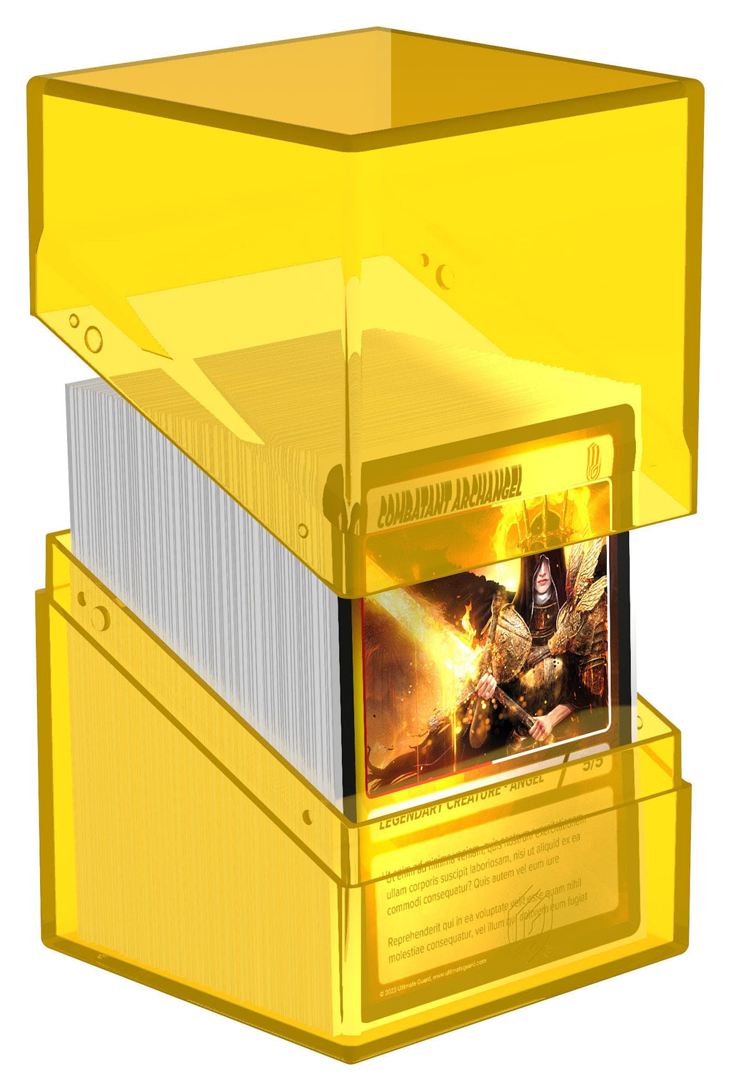 Ultimate Guard Boulder 100+ Clear - Amber