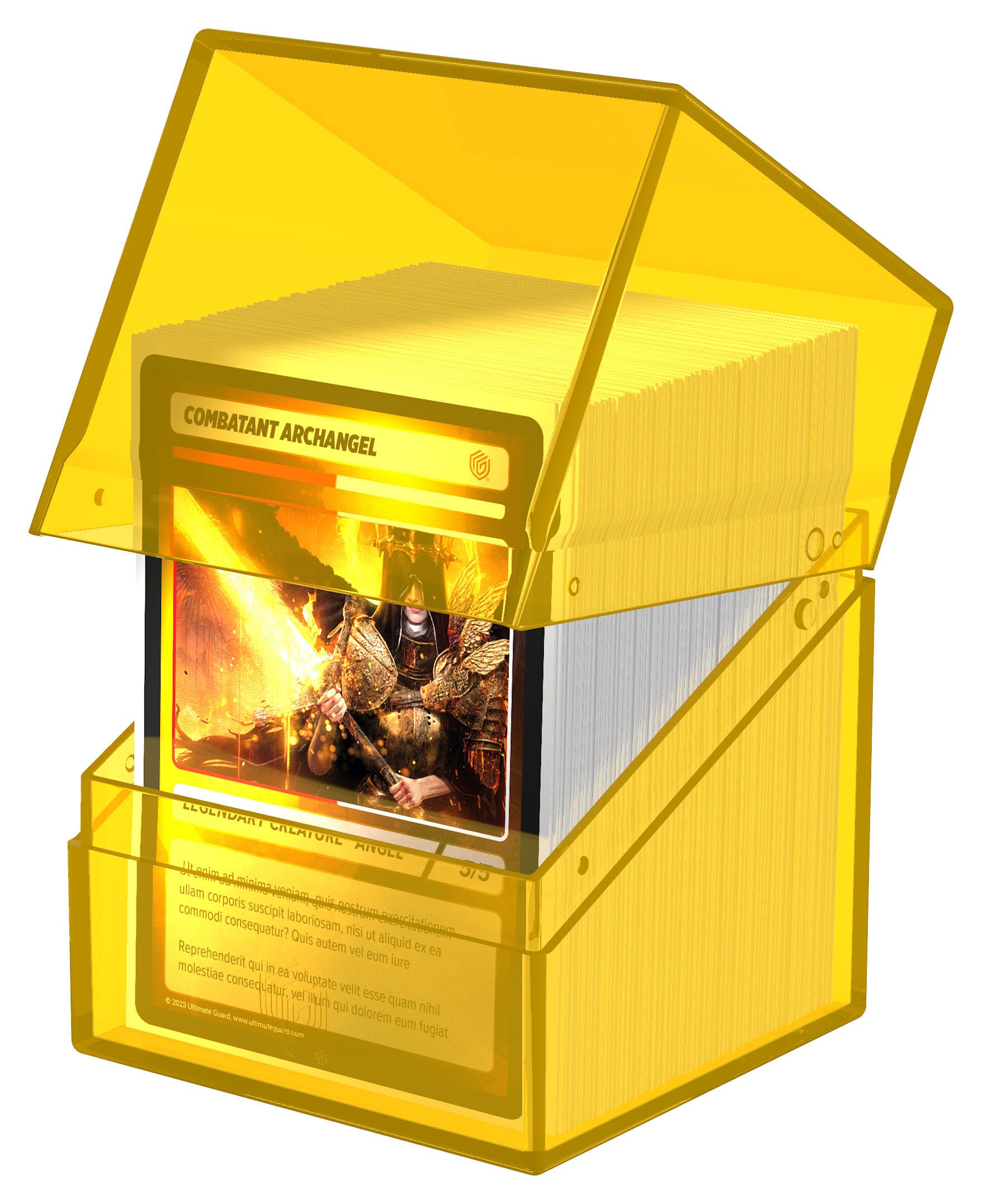 Ultimate Guard Boulder 100+ Clear - Amber