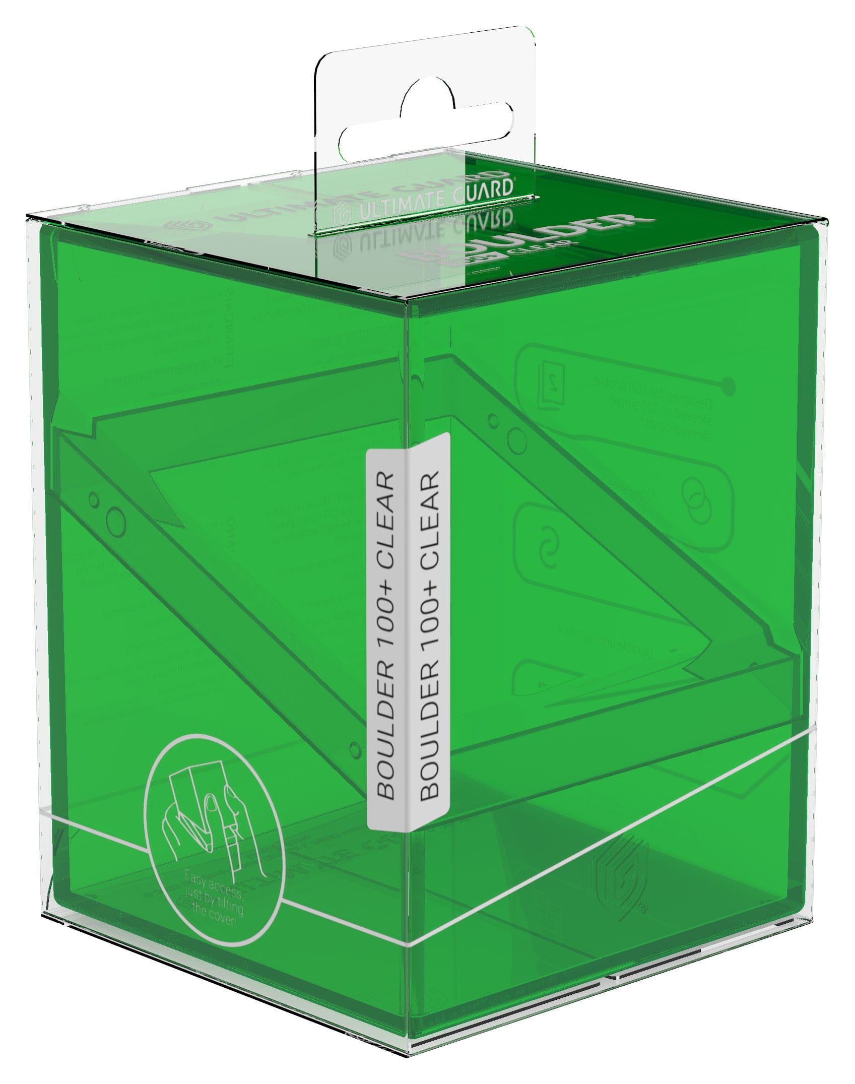 Ultimate Guard Boulder 100+ Clear - Emerald