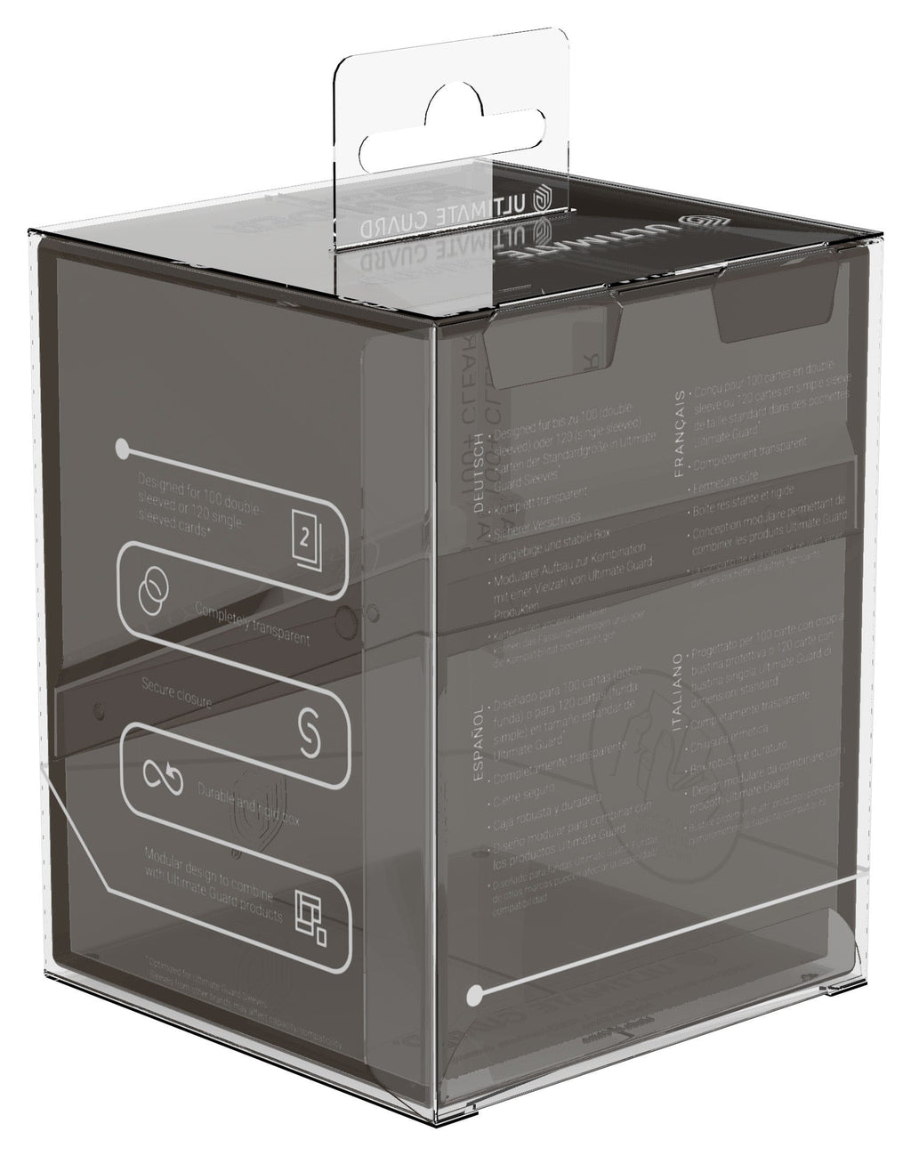 Ultimate Guard Boulder 100+ Clear - Onyx