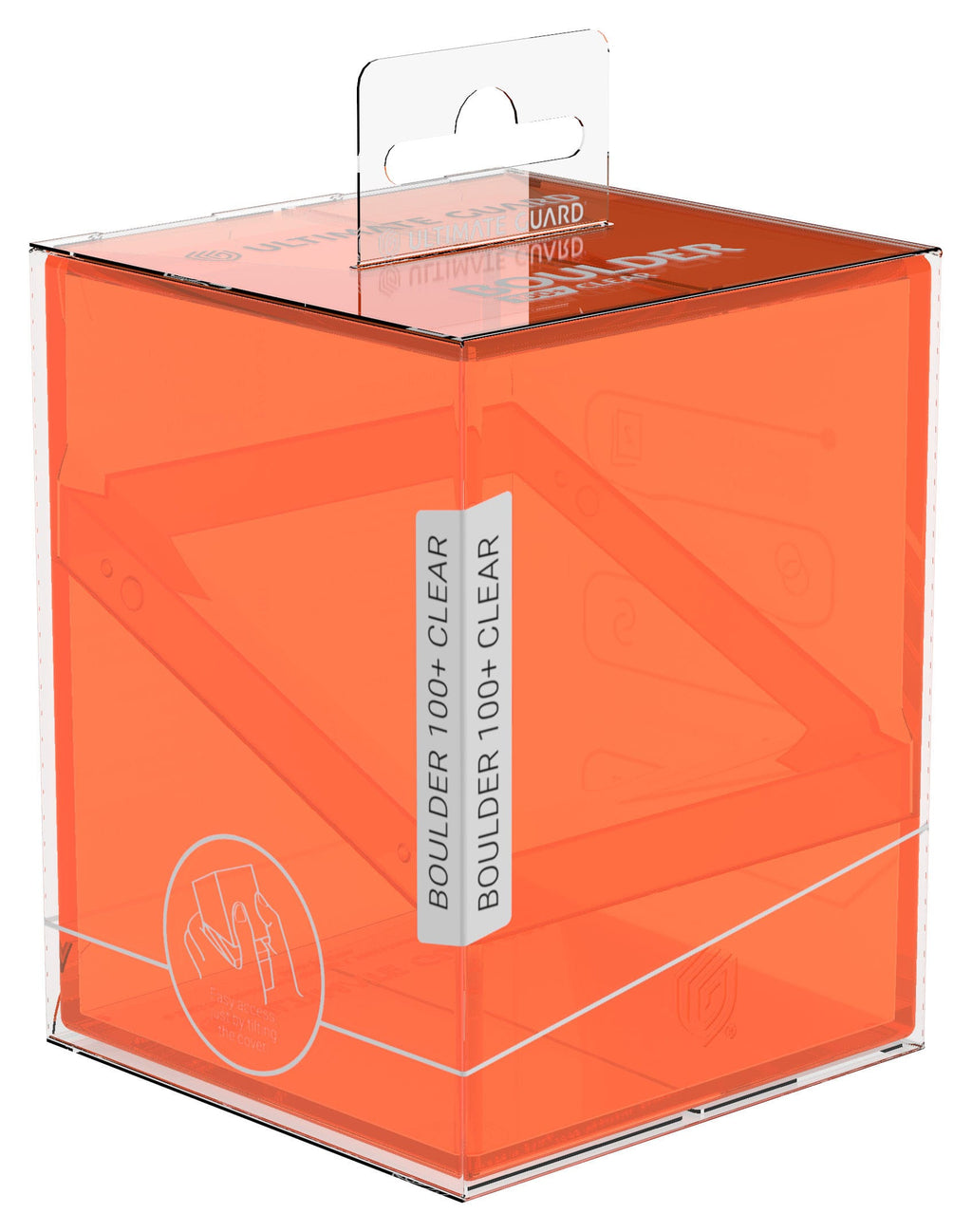 Ultimate Guard Boulder 100+ Clear - Poppy Topaz