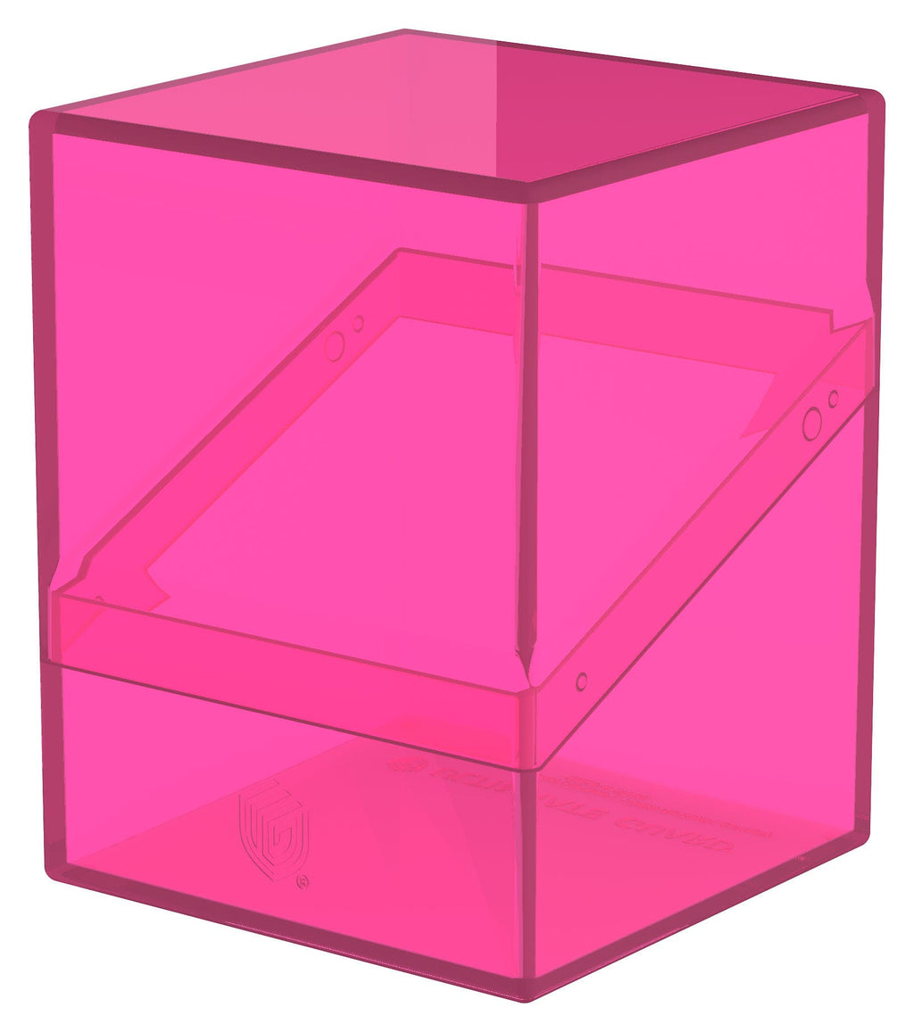 Ultimate Guard Boulder 100+ Clear - Rhodonite