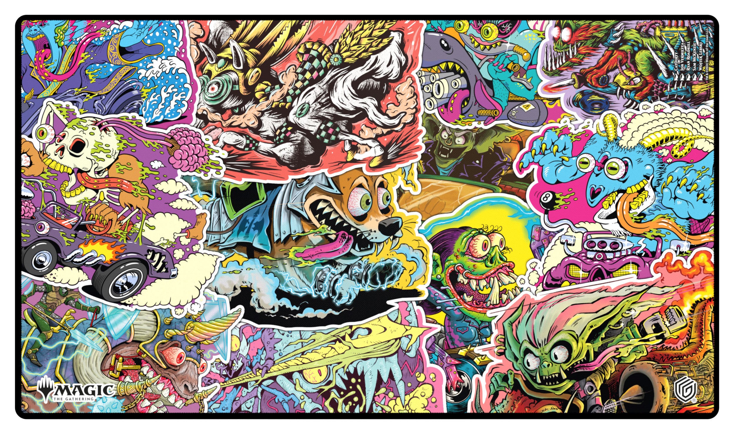 Ultimate Guard Play-Mat Aetherdrift Revved-Up Racers