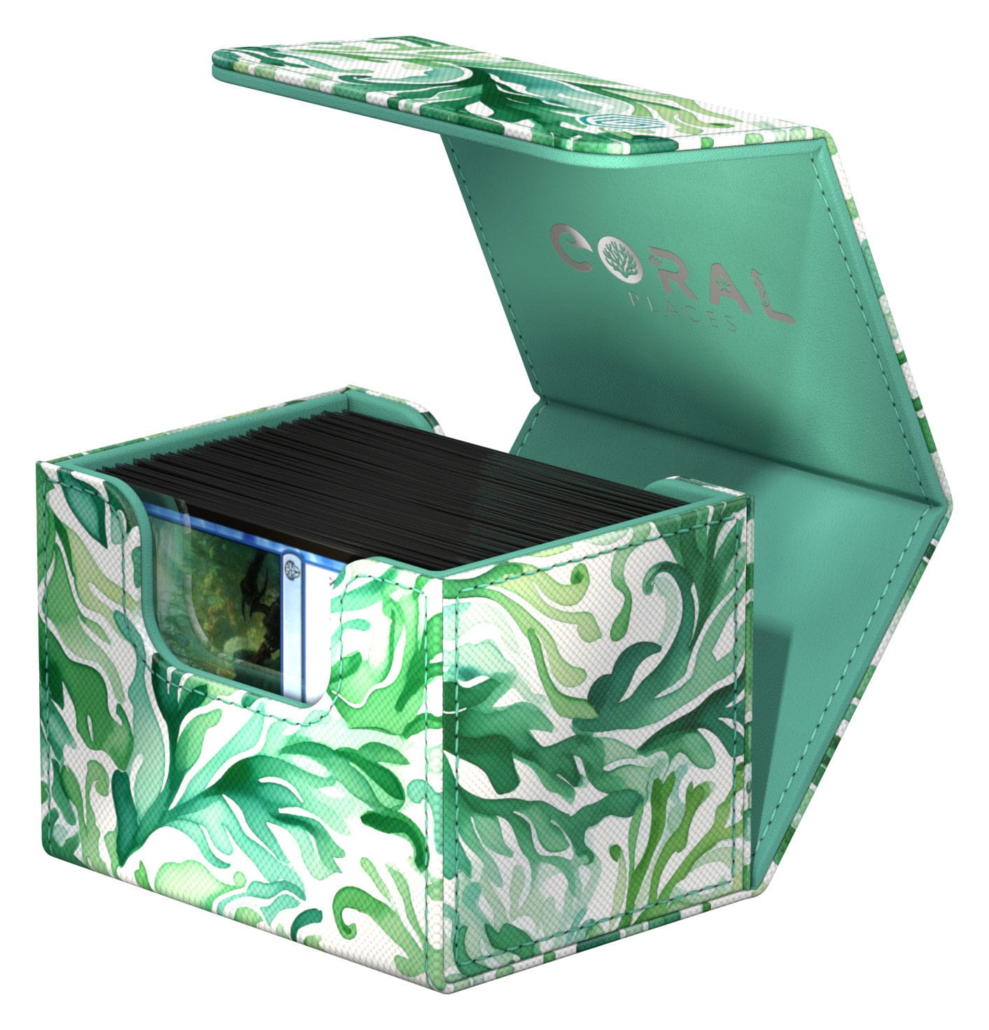 Ultimate Guard Sidewinder 100+ Xenoskin 2025 Exclusive "Coral Places" - Kelp Forest