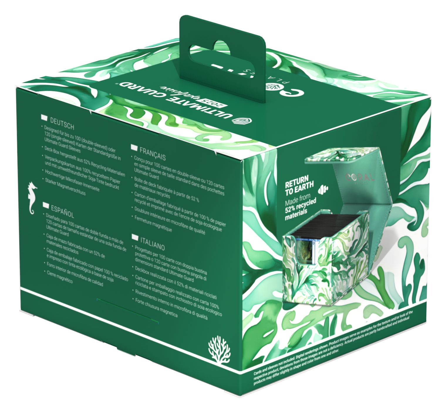 Ultimate Guard Sidewinder 100+ Xenoskin 2025 Exclusive "Coral Places" - Kelp Forest