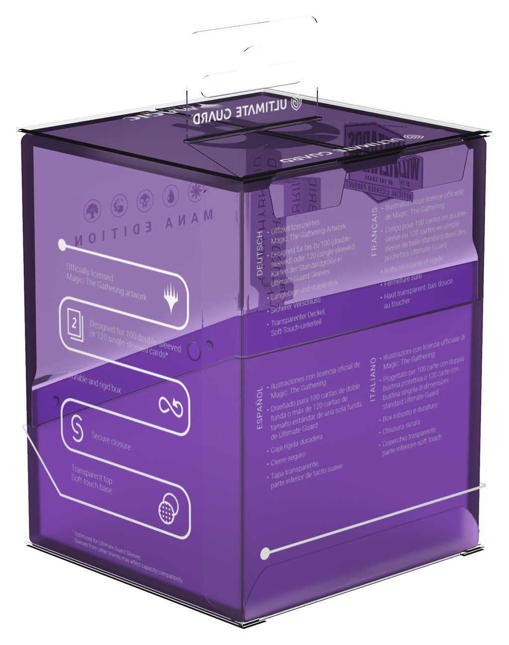 Ultimate Guard Boulder 100+ Hybrid MTG "Mana Edition" - Swamp