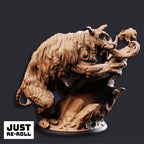 Hrimyhyrnir Frost Horned Beast - 3D Printed Monster Miniature