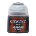 Citadel Base: Abaddon Black 12ml