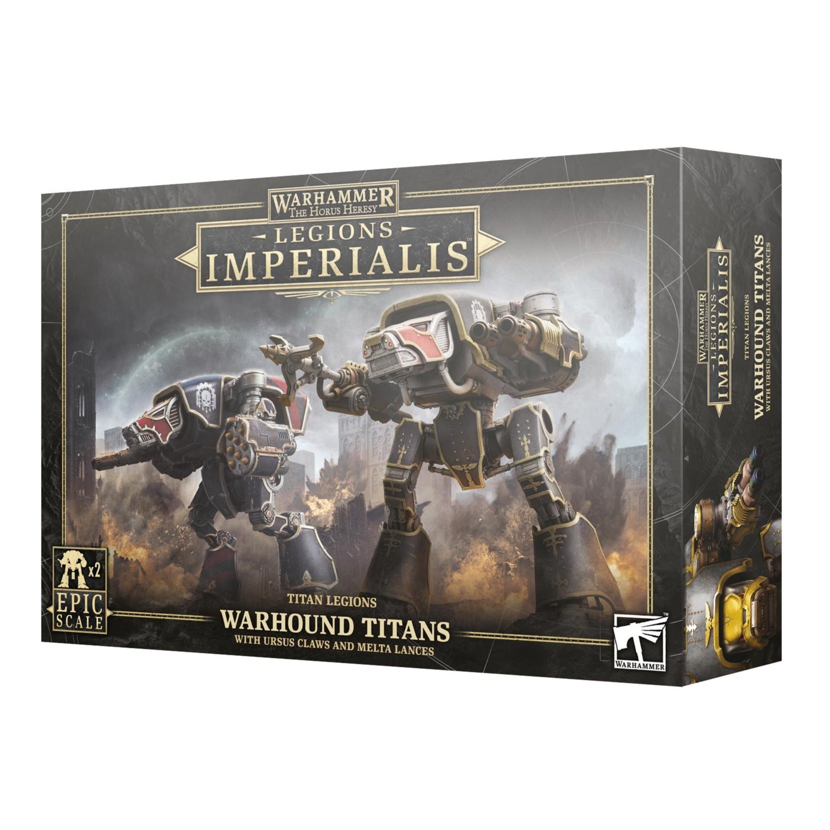 Legions Imperialis: Titan Legions Warhound Titans With Ursus Claws & Melta Lances