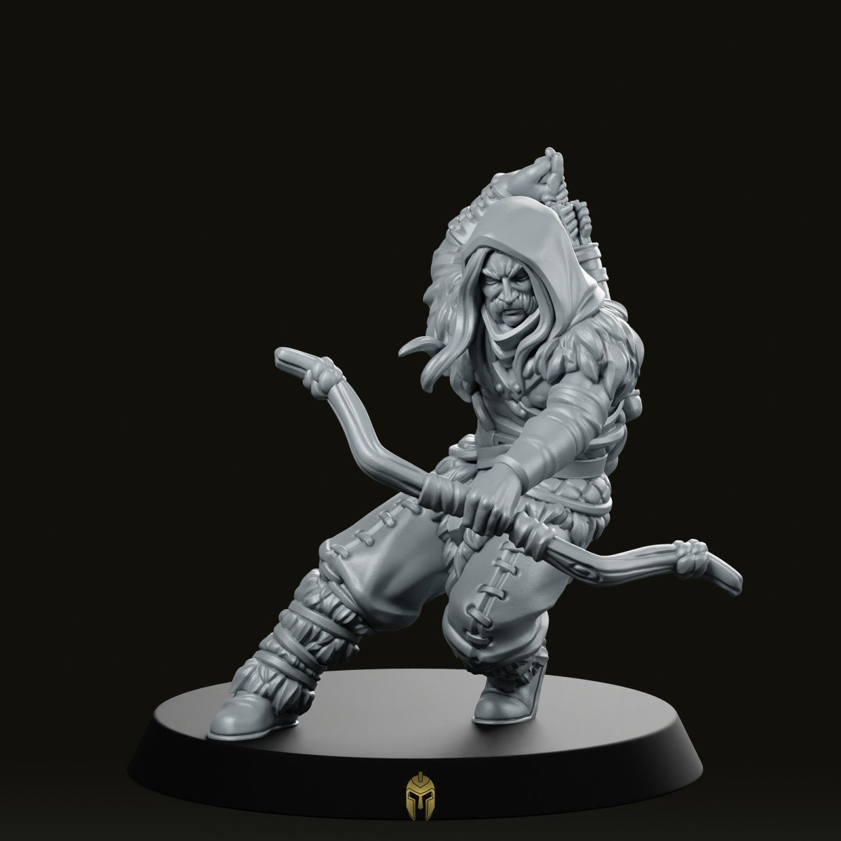 Human Ranger Fantasy Miniature