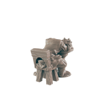 Human Drunkard at Table