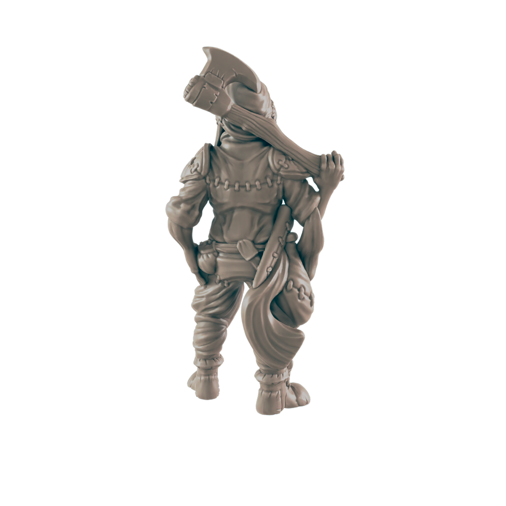 Human Male Woodcutter