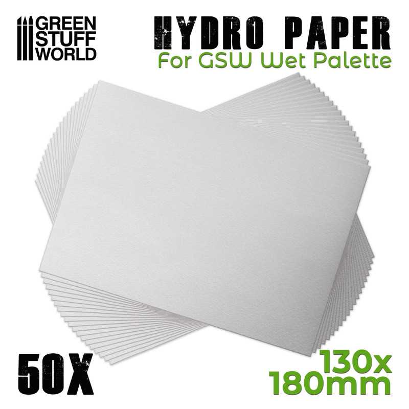 Green Stuff World: Wet Palette Hydro Paper Refill x 50