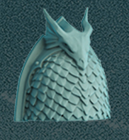 10x Space Warrior Pauldron I | Scylla Legion | DakkaDakka | Sci-Fi Grimdark Custom Bitz Wargaming Miniatures 28mm 32mm