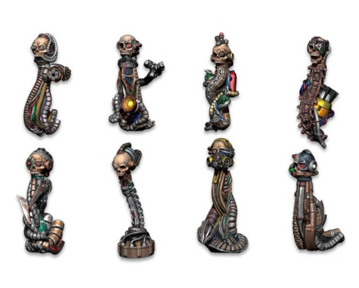 Green Stuff World Resin Mechanical Skulls