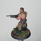 Colonial Anti-Hunter Miniature: Arnie Worcesternegger - 32mm Skull Hunters Figurine