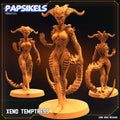 Sci-Fi Xeno Temptress 32mm Miniature: Aliens vs Humans RPG Gaming Figure by Papsikels