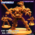 Organic Cyborg Dual Corrector 01 Miniature - Sculpted by Papsikels for Cyberpunk Wargaming and RPG