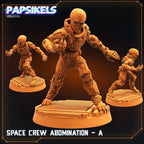 Xenomorph Space Crew Abominations: 32mm Papsikels Miniatures for Alien RPG & Colonial Marine Games