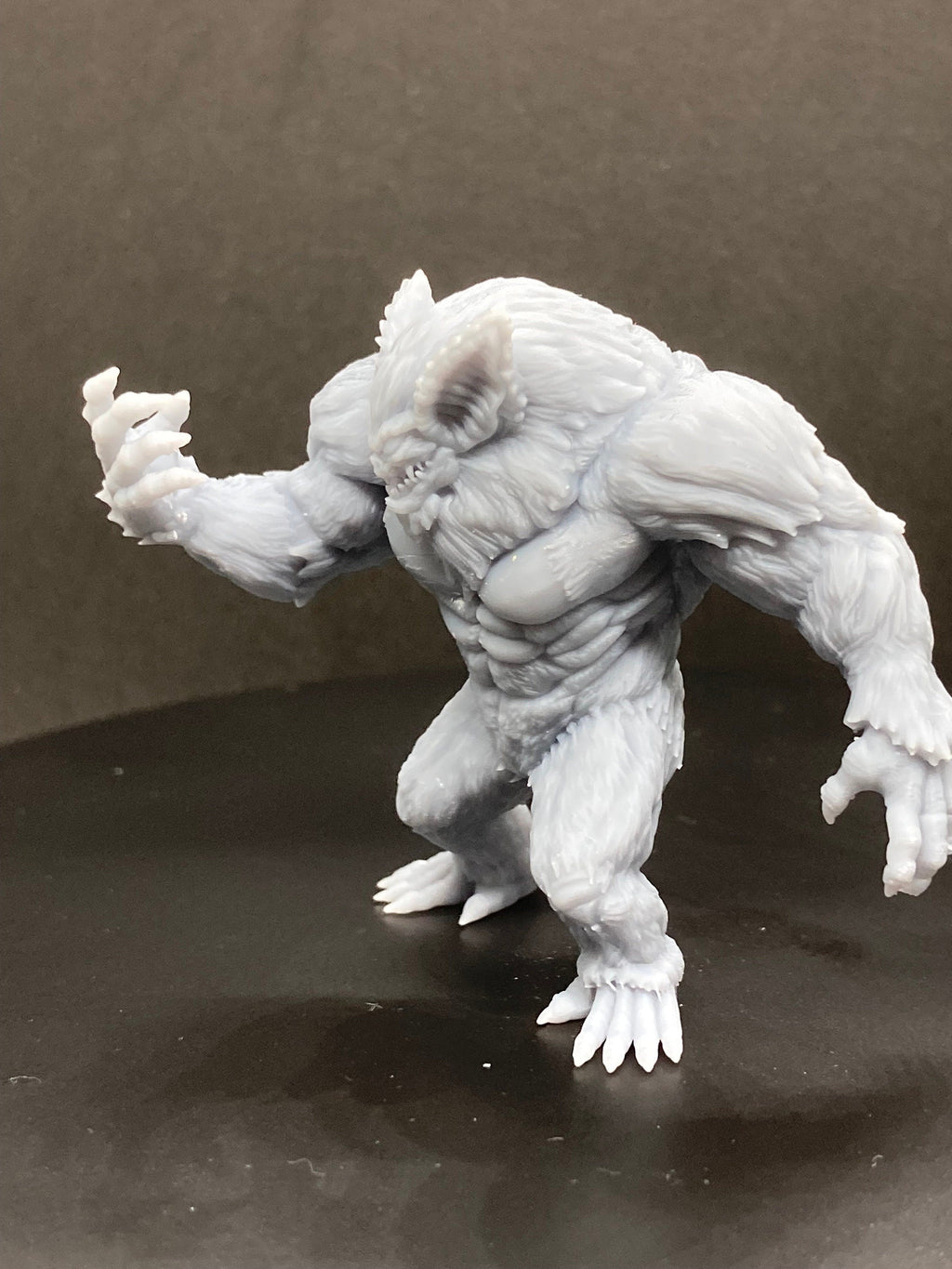 Cyberpunk Batmotiths Zoanoid Miniature: 32mm Guyver-Inspired Papsinoid Figure for RPG & Anime Fans