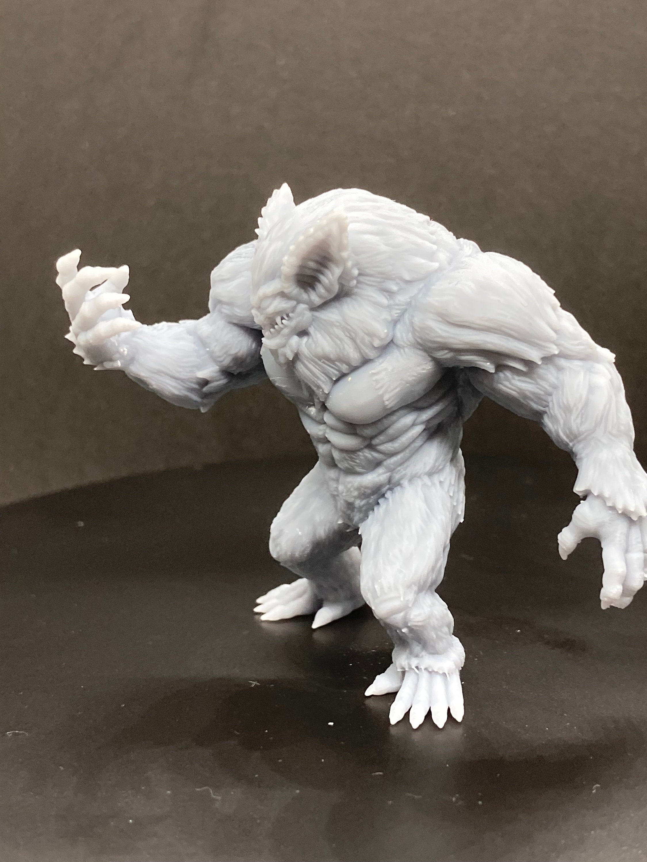 Cyberpunk Batmotiths Zoanoid Miniature: 32mm Guyver-Inspired Papsinoid Figure for RPG & Anime Fans