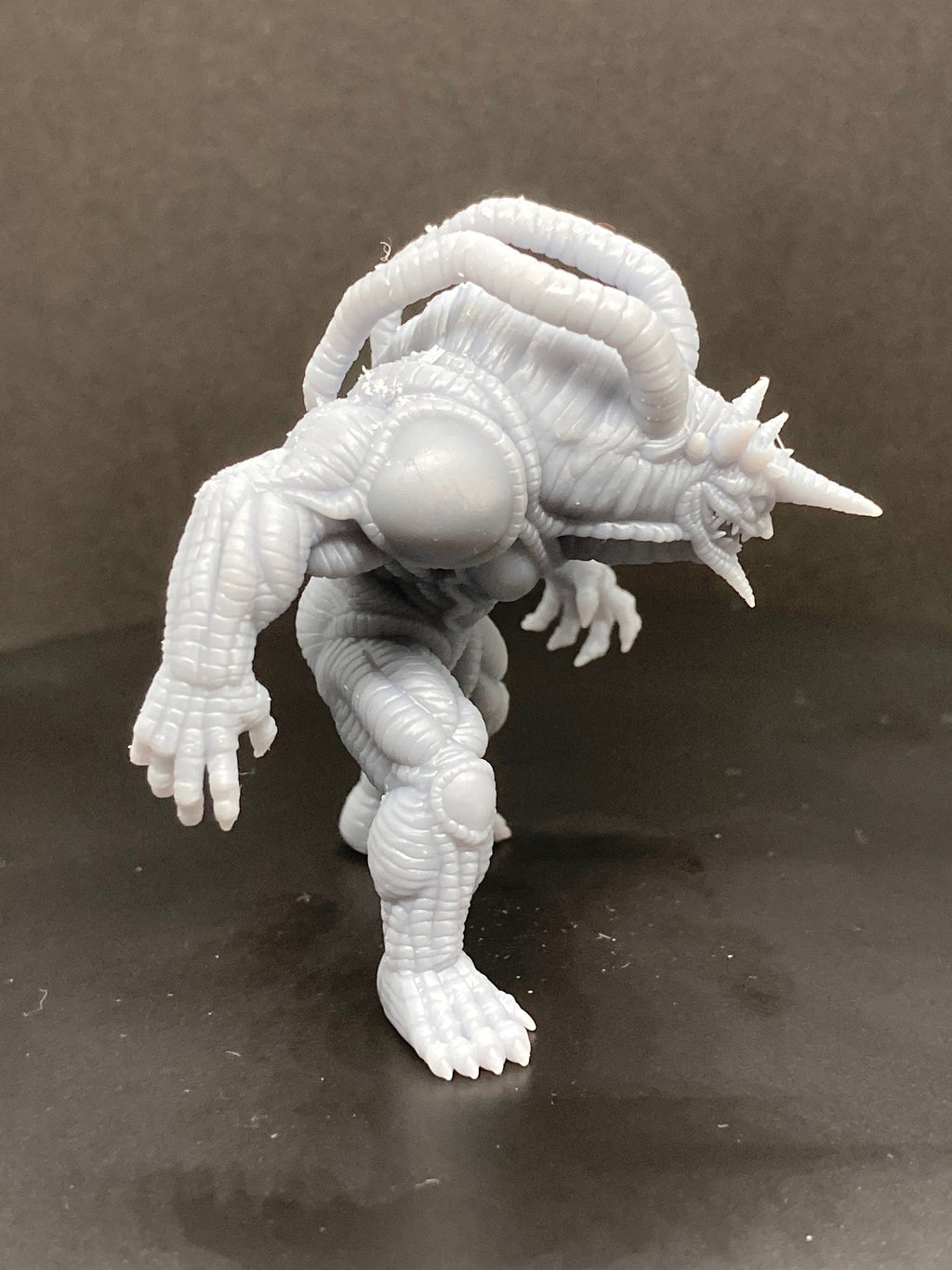 Cyberpunk Chameleords Miniature: Guyver-Inspired Zoanoid Figure for RPG, Tabletop Games & Anime Fans